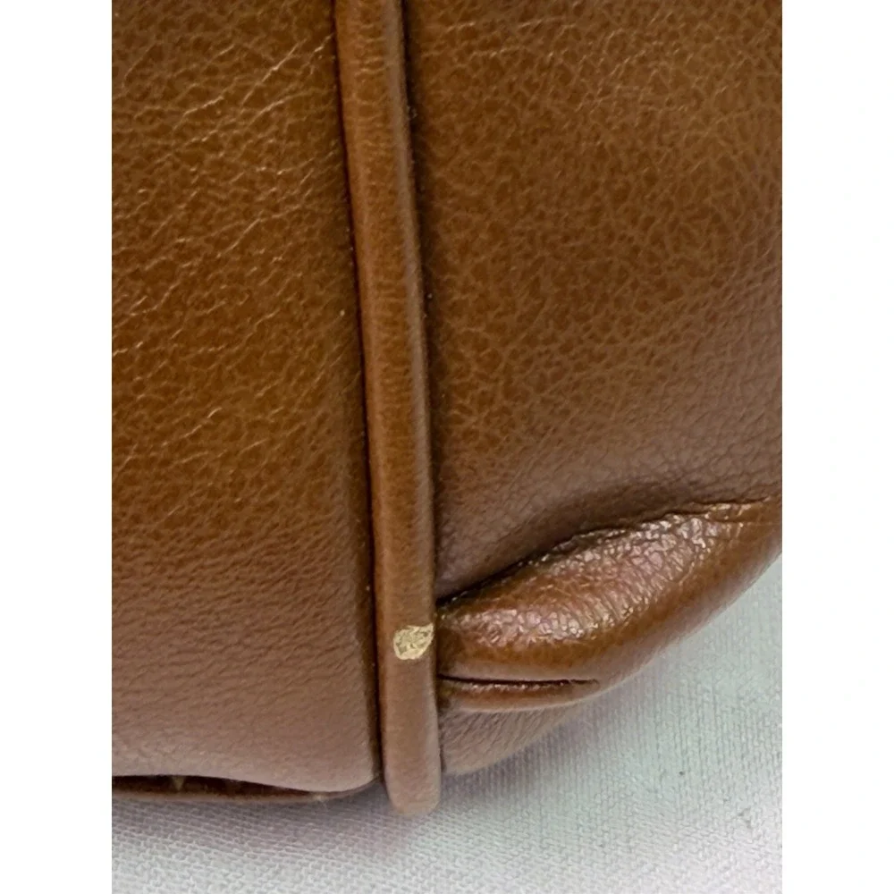 Koltov Brown Faux Leather Hobo Shoulder Bag Large Purse Multi Pocket Zip Top‎